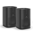 thumbnail image 1 of Medify Air Black MA-14 Air Purifier with HEPA Filters I Smoke Dust Odors Pet Dander I 3 in 1 with Pre-filter HEPA & Activated Carbon I Removal of 0.1 to 0.3 microns I 428 Sq ft Coverage I 2-Pack, 1 of 8