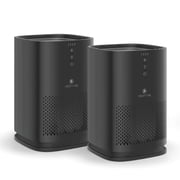 Medify Air Black MA-14 Air Purifier with HEPA Filters I Smoke Dust Odors Pet Dander I 3 in 1 with Pre-filter HEPA H13 & Activated Carbon I Removal of 0.1 to 0.3
