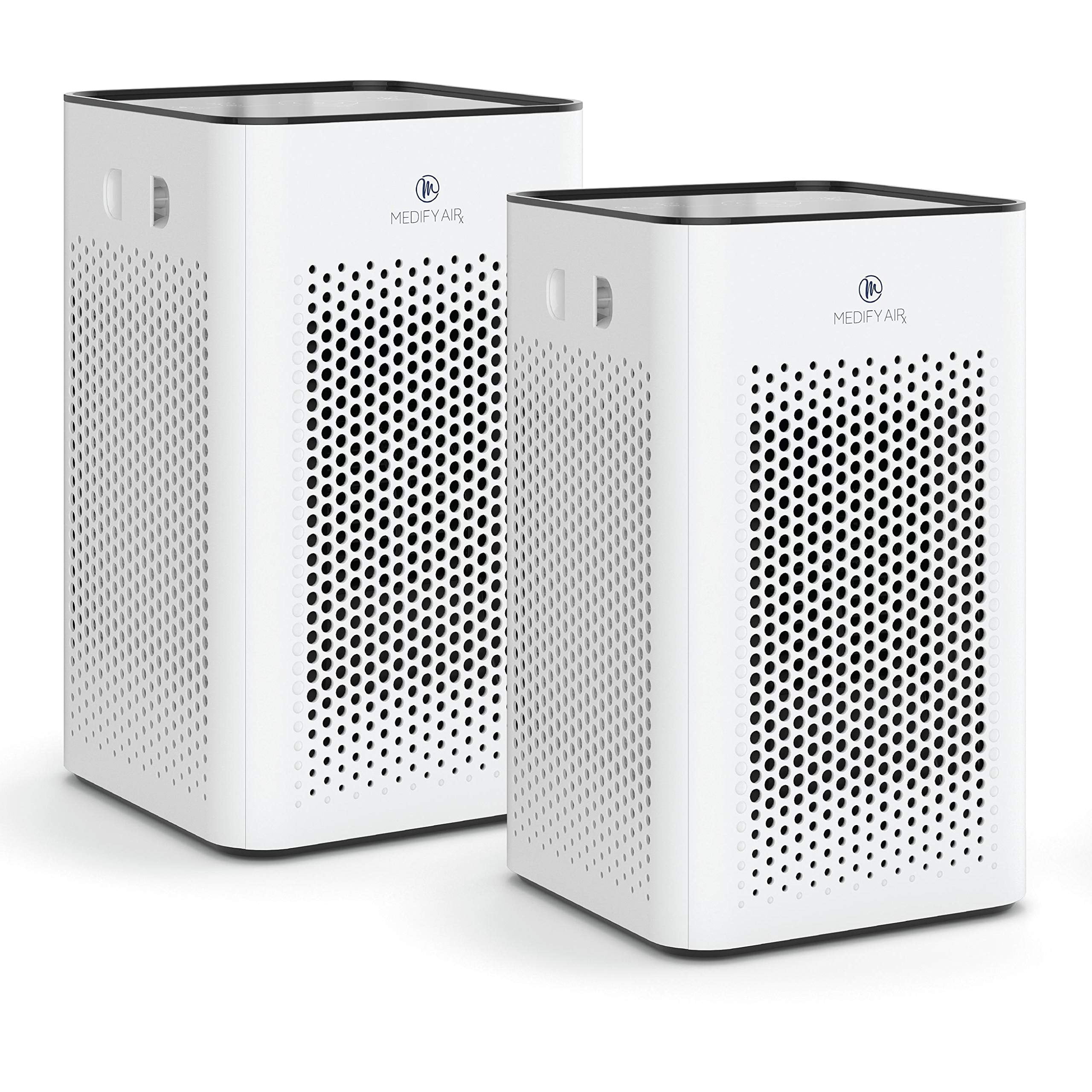 Medify Air MA-25 Air Purifier with HEPA H13 Filters – 500 Sq ft Coverage for Smoke, – White, 2 Pack Sansujyuku sansujyuku.com