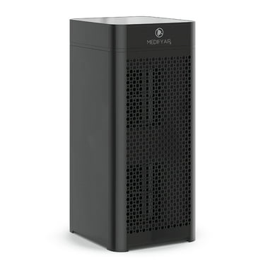 Medify Air MA-40 Air Purifier - 1680 sq ft Coverage - Air Purifiers for Large Rooms in Homes, Offices & Schools - Air Purifier that Aids Against Allergens, Odors, VOCs, Smoke & More - Black, 1-Pack