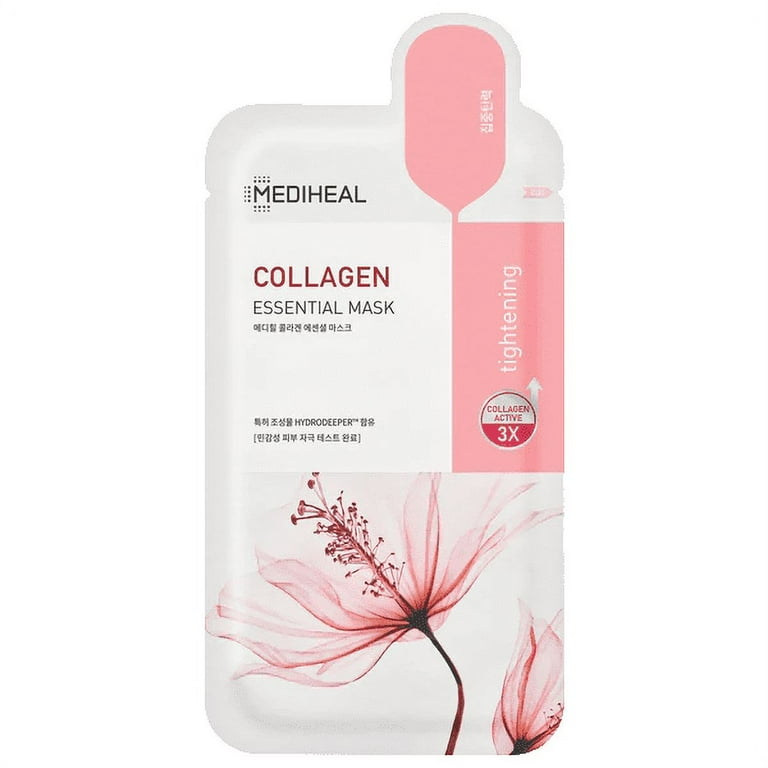 プランエス　　おまけMEDIHEAL COLLAGEN シートマスク Mediheal Official Best Korean Collagen Essential Face Mask