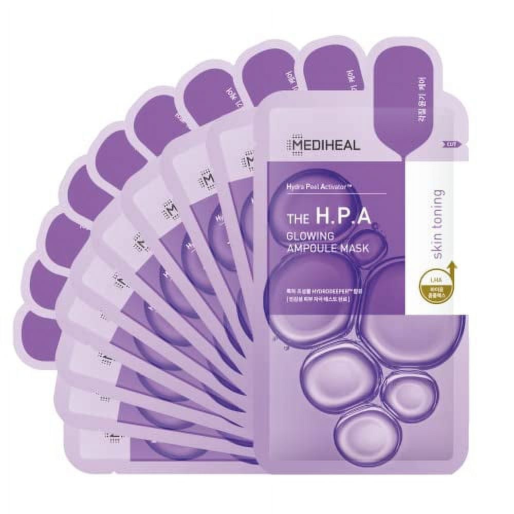 Mediheal Official Best No.1 Korean Sheet Mask HPA Ampoule Face Mask