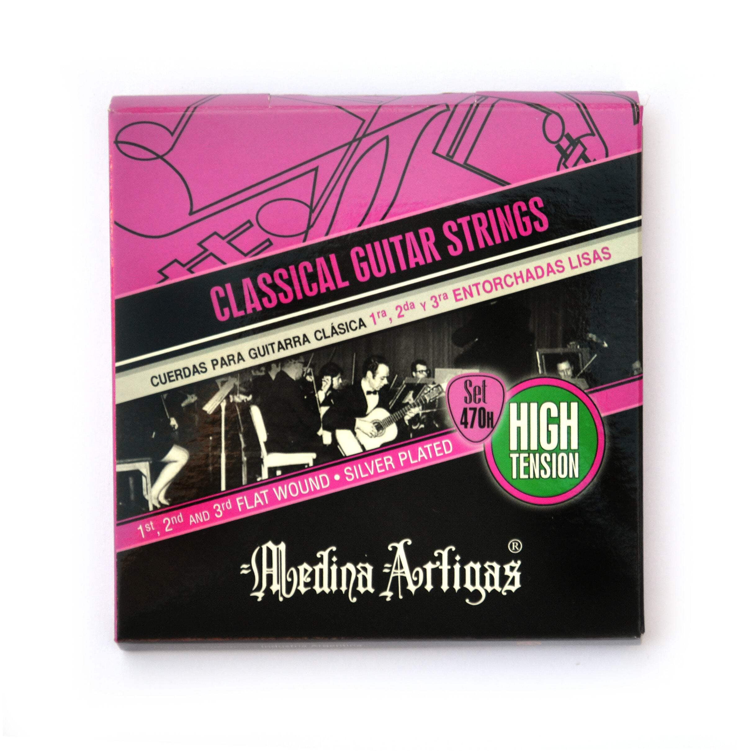 Medina Artigas Classical Guitar Strings High Tension Special Polyamide ...