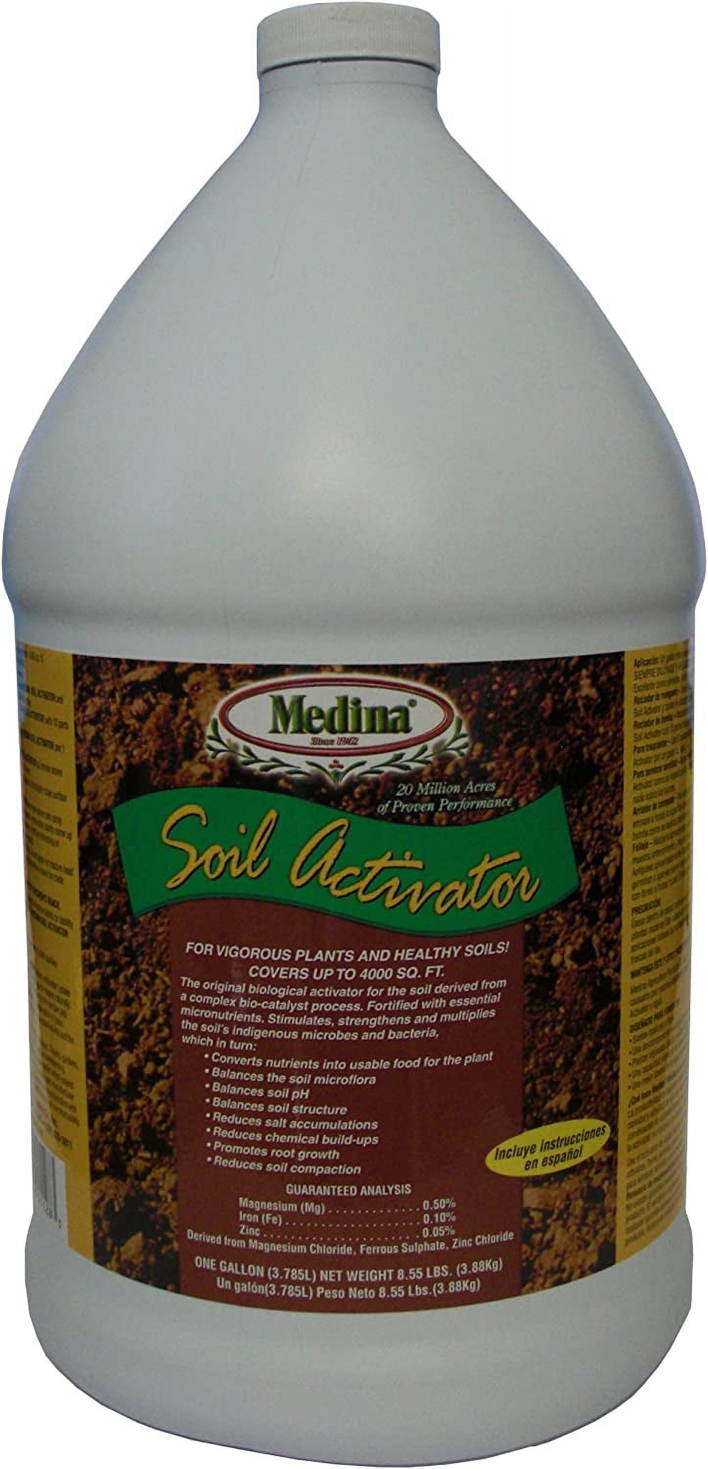 Medina Liquid Soil Activator Liquid Fertilizer for Indoor & Outdoor