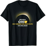 NOOZUO Medina, OH Ohio Total Solar Eclipse 2024 T-Shirt
