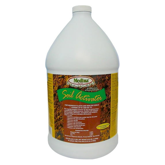 Medina Organic Soil Activator Fertilizer, Garden Compost Enhancer, 1 ...