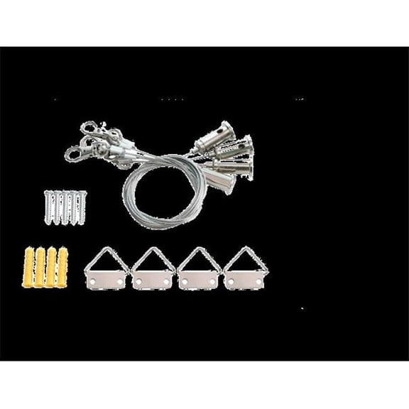 Medinah Power 100-70100004-1 4 Cable Suspension Mount Kit for Light Fixture