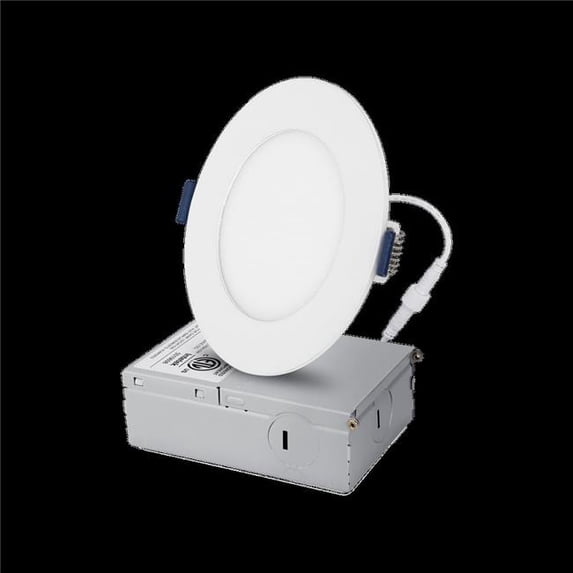 Medinah Power 102-12500002-1 6 in. 12W 120V Correlated Temperature Select LED Downlight - White