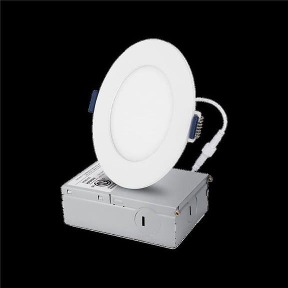 Medinah Power 102-12500002-1 6 in. 12W 120V Correlated Temperature Select LED Downlight - White