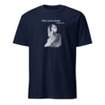 thumbnail image 1 of Mediocrates Good Enough Quote Funny Socrates Parody T-Shirt (Navy, 2XL), 1 of 4