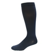 MEDIPEDS Mild Compression Over The Calf Socks 2 Pair, Navy, M9-12.5