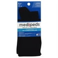 Medipeds compression socks large, black, 2 pr - Walmart.com