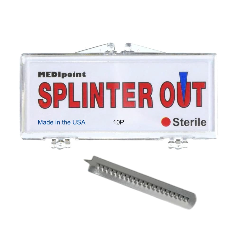 Medical Staple Remover Medipoint Splinter Out Remover Tool - 40 Count ...