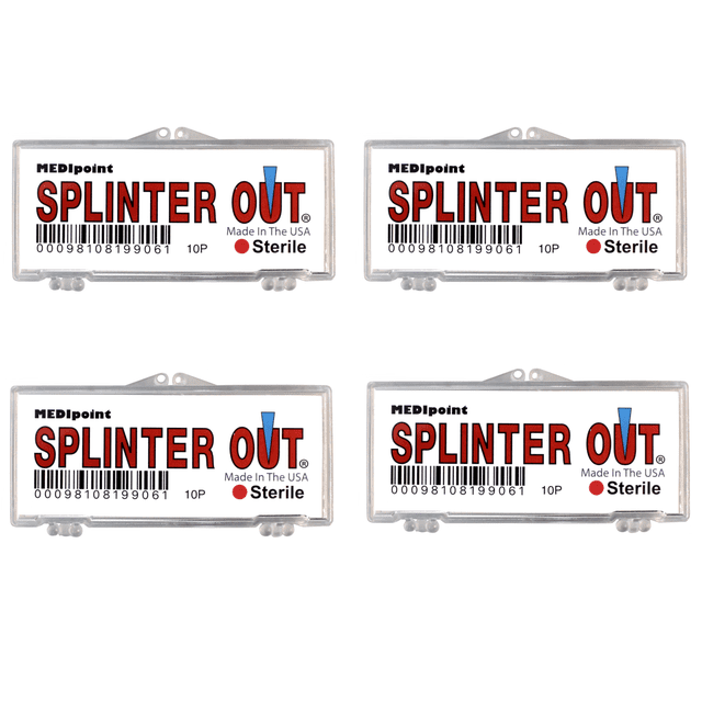 Medipoint Splinter Out Remover, Sterile, Disposable and Easy to Use, 10 ...
