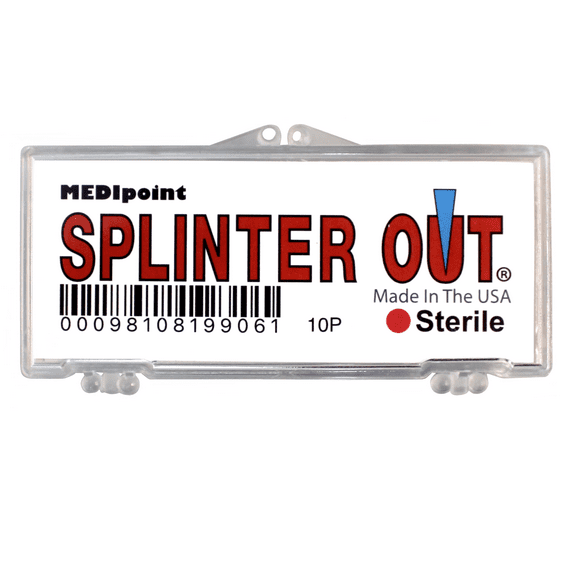 Medipoint Splinter Out Remover, Sterile, Disposable and Easy to Use, 10 Count