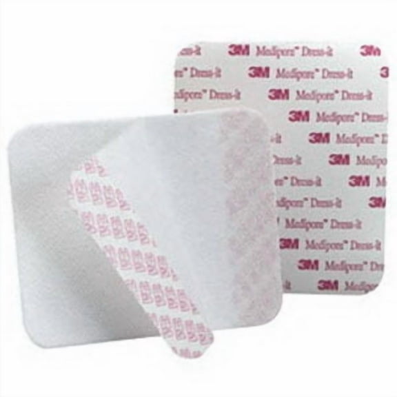 Medipore Soft Cloth Pre-cut Dressing Cover 3-7/8" X 4-5/8" Part No. 2954 (25/box)