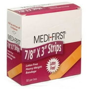 Bandage, Fabric, Box, 3 In L, PK50 61450