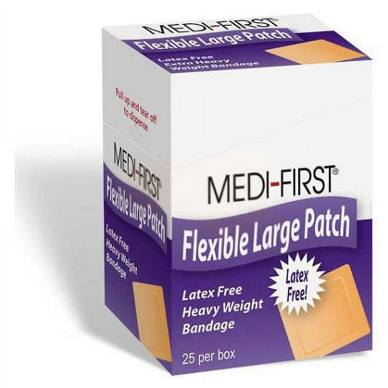 Heavy Woven Adhesive Bandages, Strip, 2 x 3, 25/Box Heavy Woven Adhesive Bandages, Strip, 2 x 3, 25/Box