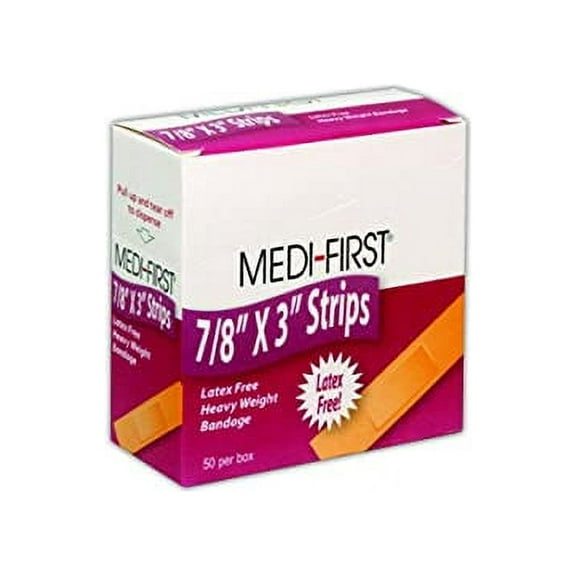 MAGID Medi-First Woven Bandages - 7/8' x 3'