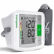 Medisana Accurate Upper Arm Blood Pressure Monitors for Home Use, Automatic Digital BP Monitors Machine Blood Pressure Cuffs,2 Users,180 Record,Large Display Screen