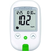 Medisana BG150 Blood Glucose Monitor Kit, 100 Glucometer Strips, 100 Lancets, 1 Blood Sugar Monitor, 1 Control Solution