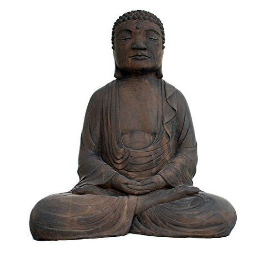 Meditating Buddha Garden Statue 14?H