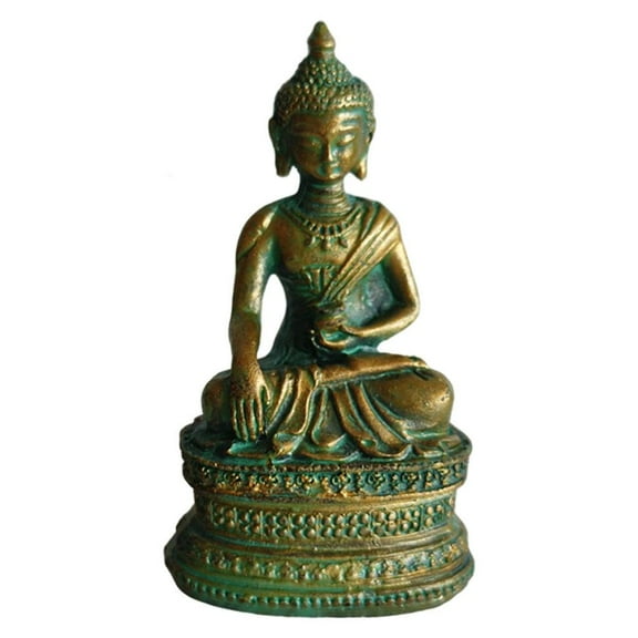 Meditating Buddha Lotus Seat Ornament figurine, buddha Statue sculpture Decor for Home,Garden,Patio,Deck,Porch Decoration -