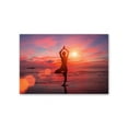 thumbnail image 1 of Meditating Girl Near The Sea Poster -Image by Shutterstock, 1 of 2