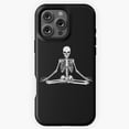 thumbnail image 1 of Meditating Skeleton Phone Case for iPhone 16 15 14 13 12 11 Pro Max M5903916, 1 of 2