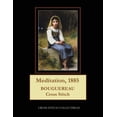 thumbnail image 1 of Meditation, 1885: Bouguereau Cross Stitch Pattern (Paperback)(Large Print), 1 of 1