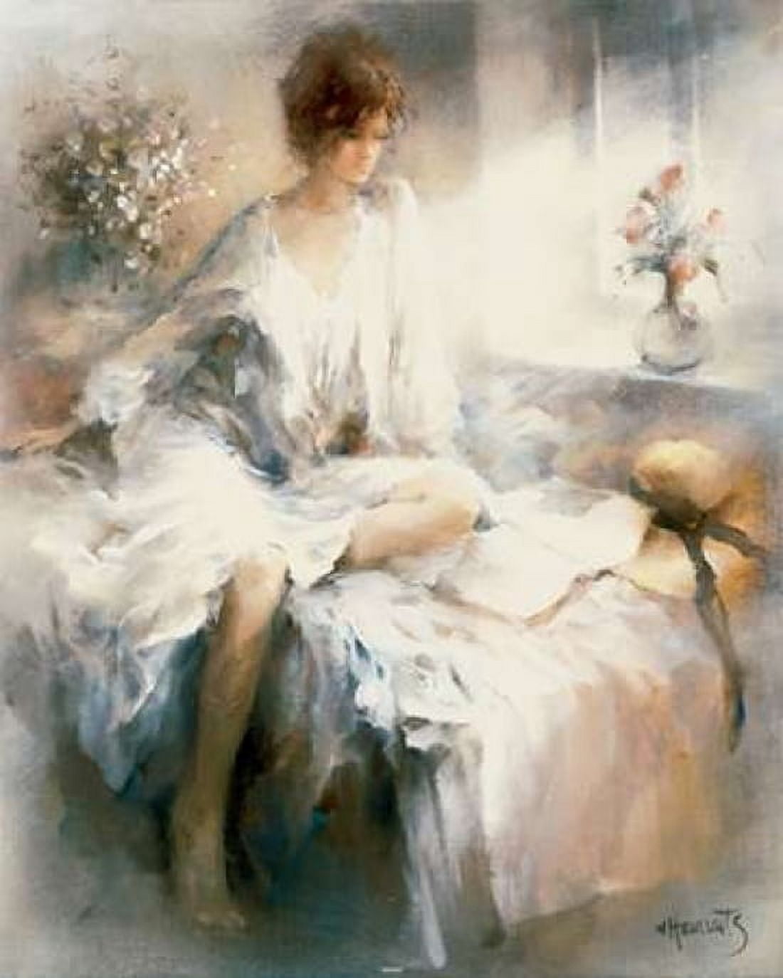 Meditation Canvas Art - Willem Haenraets (24 x 30)
