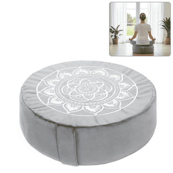 Meditation Cushion, Comfortable Floor Pillow for Adult Meditation Pillow with Cover