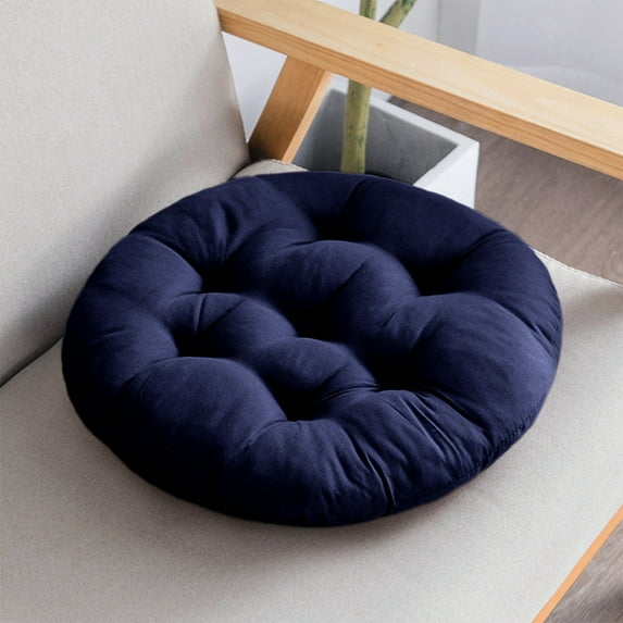Meditation Floor Pillow 22Inch, Round Large Pillows Seating for Adults, Tufted Corduroy Thick Cushion for Living Room Tatami