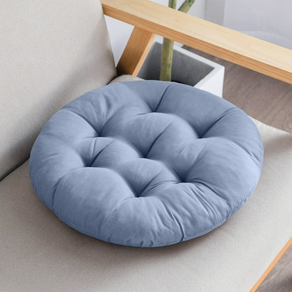 Meditation Floor Pillow 22Inch, Round Large Pillows Seating for Adults, Tufted Corduroy Thick Cushion for Living Room Tatami