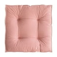 thumbnail image 1 of Meditation Floor Pillow, Square Large Pillows Seating for Adults, Tufted Corduroy Floor Cushion for Tatami Living Room, 17.7x17.7 Inch, 1 of 6