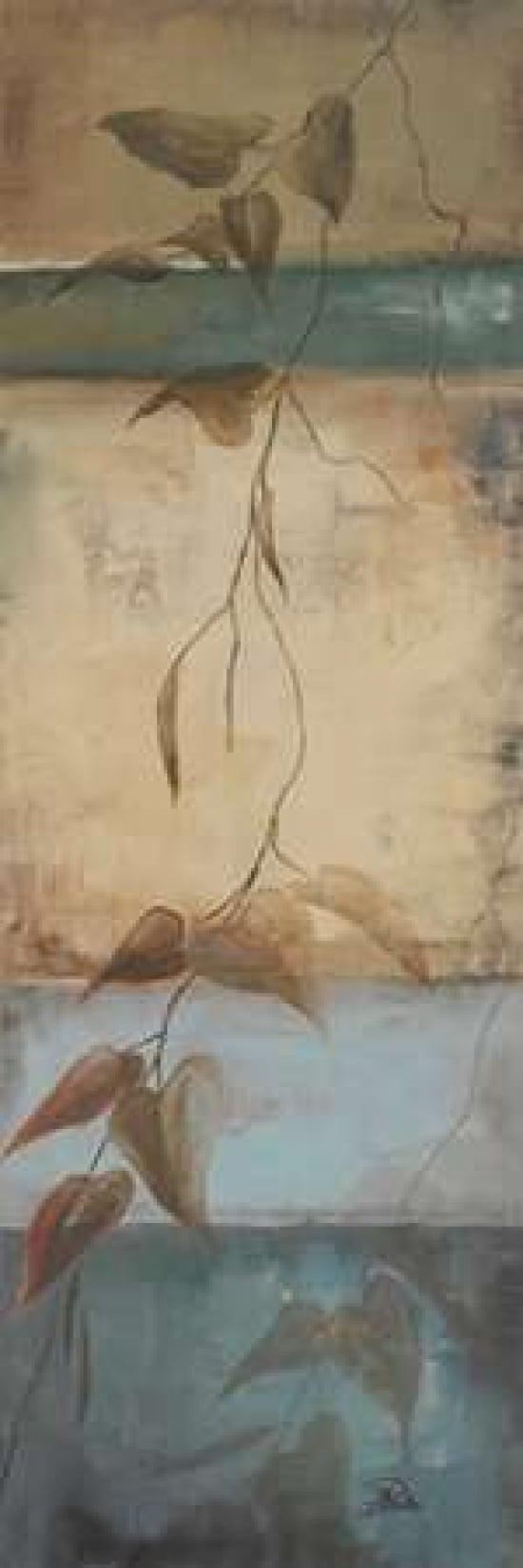 Meditation III Canvas Art - Patricia Pinto (8 x 24)