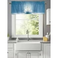 thumbnail image 1 of Meditation Lotus Flower Valances for Windows,Kitchen Valance Rod Pocket Short Curtain,Asian Zen Spiritual Valance Curtain Window Valances for Bedroom Living Room 42x12in, 1 of 9
