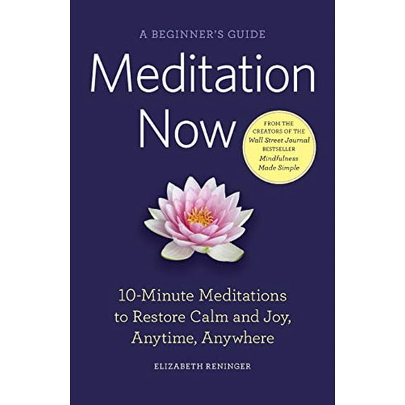 Pre-Owned Meditation Now: A Beginner's Guide: 10-Minute Meditations to Restore Calm and Joy, Anytime, Anywhere (Paperback) 1623154979 9781623154974