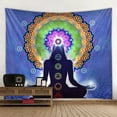 Meditation Seven Chakra Tapestry Indian Buddha Wall Decoration Mandala