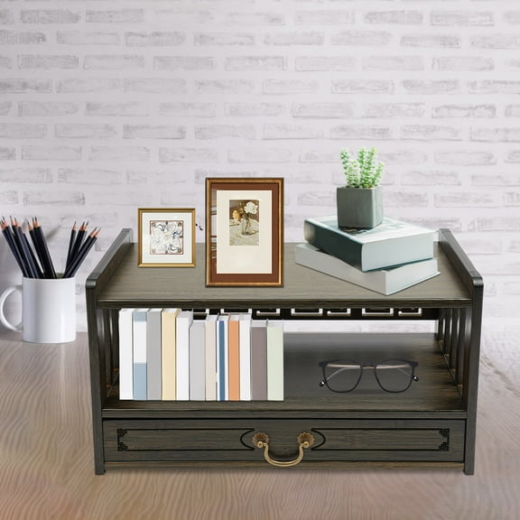 Meditation Storage Table Altar Table with Drawer Desktop Organizer 52*25*28cm