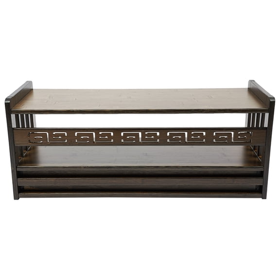 Meditation Storage Table, Altar Table with Drawer, Desktop Organizer for Meditation, Prayers, Rituals, Witchcraft, and Divination (27.2*9.8*11in)