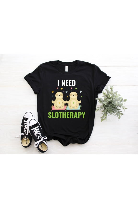 Meditation Yoga Cute Lazy Sloth Funny Sloths Animals Lover Gift T-Shirt, Vintage Sloth Running Hiking Team, Napping Kids Boys Girls Present,