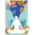 thumbnail image 1 of Meditation and Mindfulness Wall Poster, 14.725" x 22.375", 1 of 3