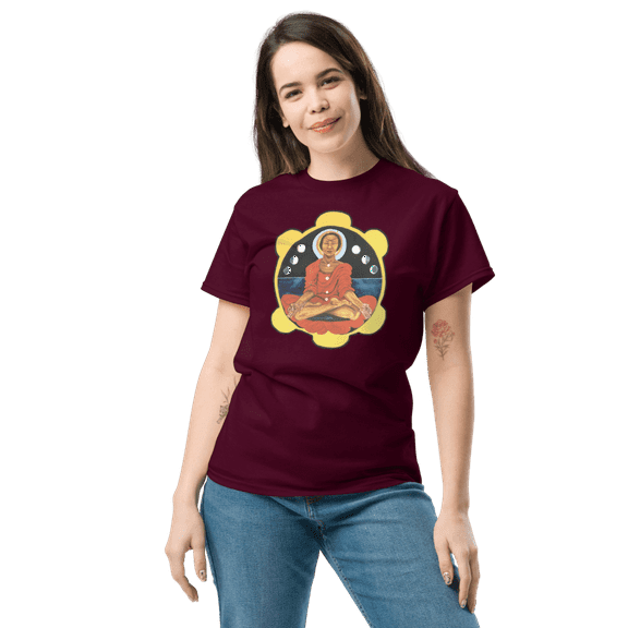 Meditations Unisex classic tee (Maroon, S)