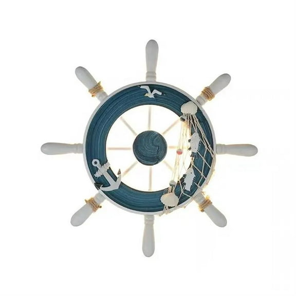 Mediterranean Anchor Wall Lamps Baby Kids Bedroom Wall Sconce Living Room Study Birthday Party Decor Lamps Children Light