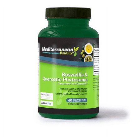Mediterranean Balance Kosher Boswellia & Quercetin Phytosome - 60 Vegetarian Capsules