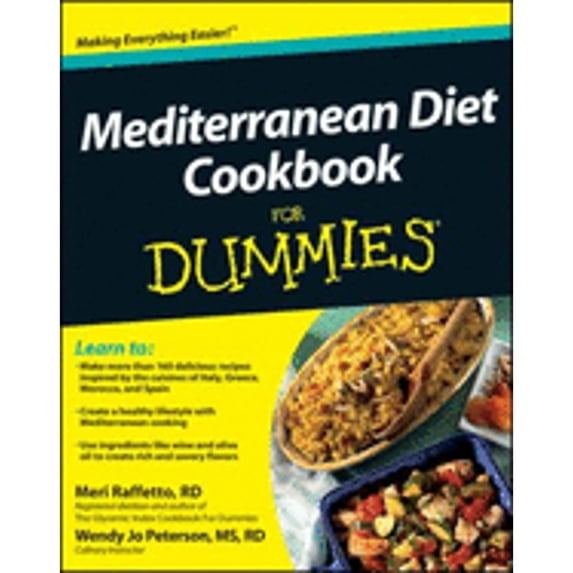 Pre-Owned The Mediterranean Diet Cookbook for Dummies
