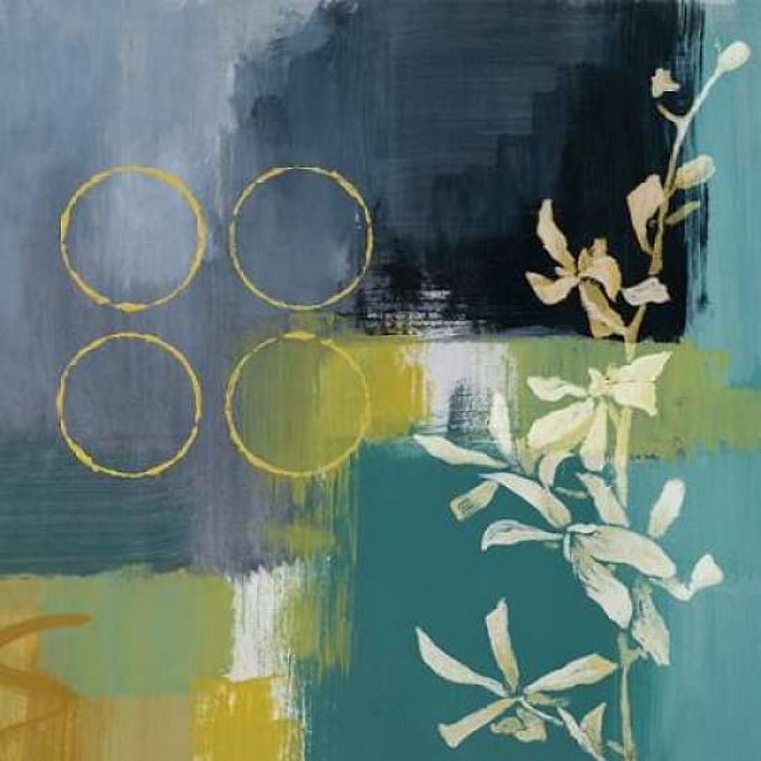 Mediterranean Floral I Canvas Art - Lanie Loreth (24 x 24)