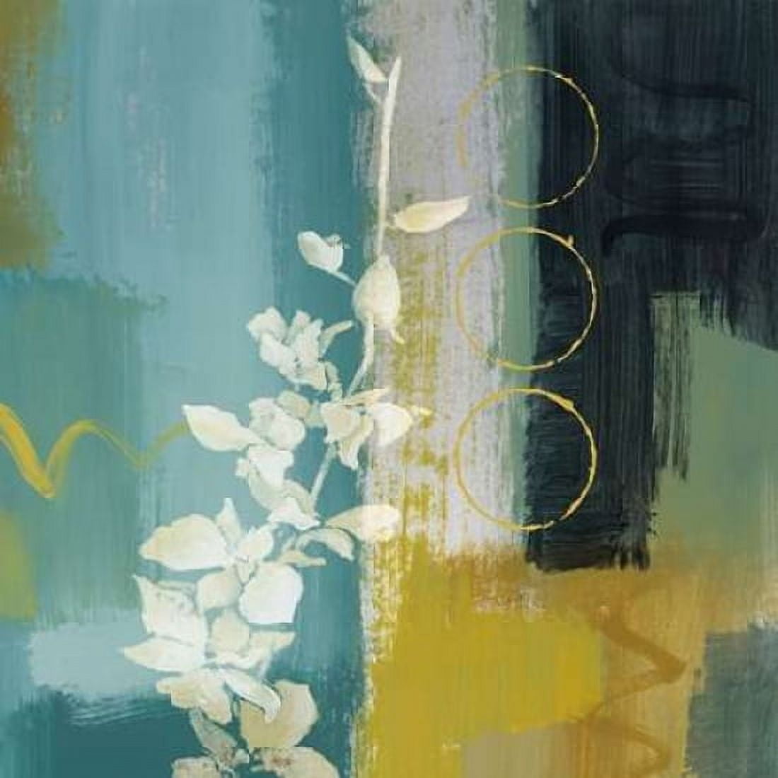 Mediterranean Floral II Canvas Art - Lanie Loreth (24 x 24)