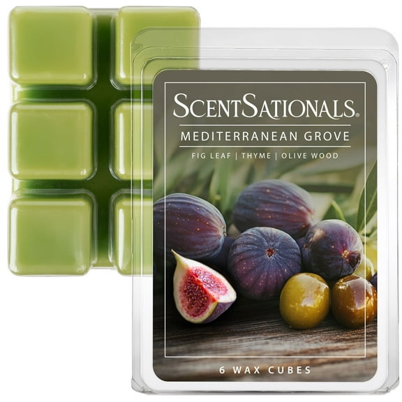 Mediterranean Grove Scented Wax Melts, Scentsationals, 2.5 oz